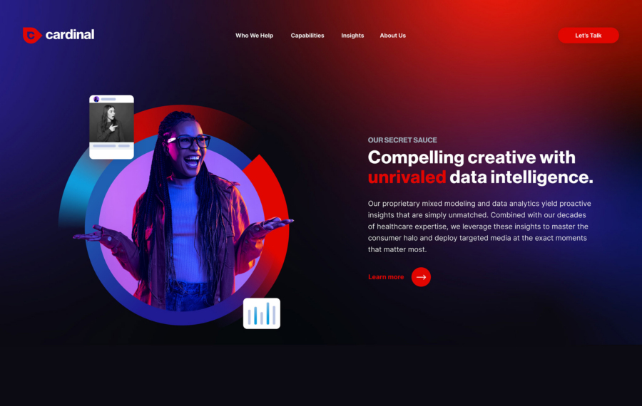Brand refresh and digital design system for Cardinal