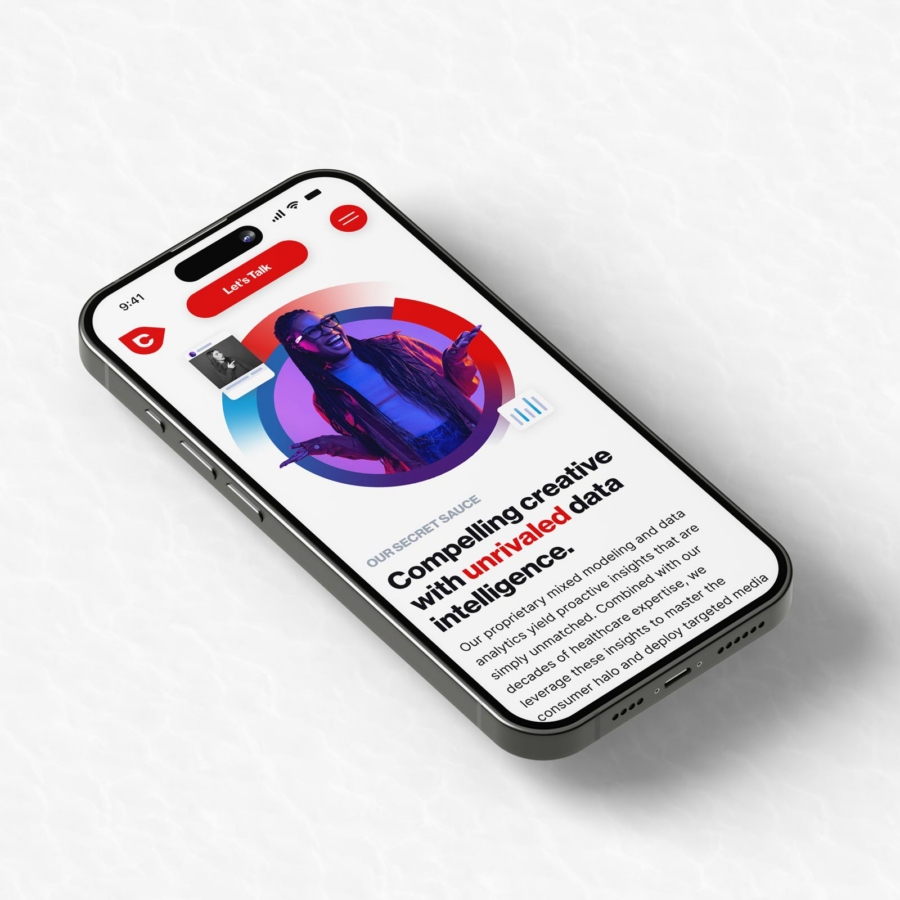 cardinal website design system mobile