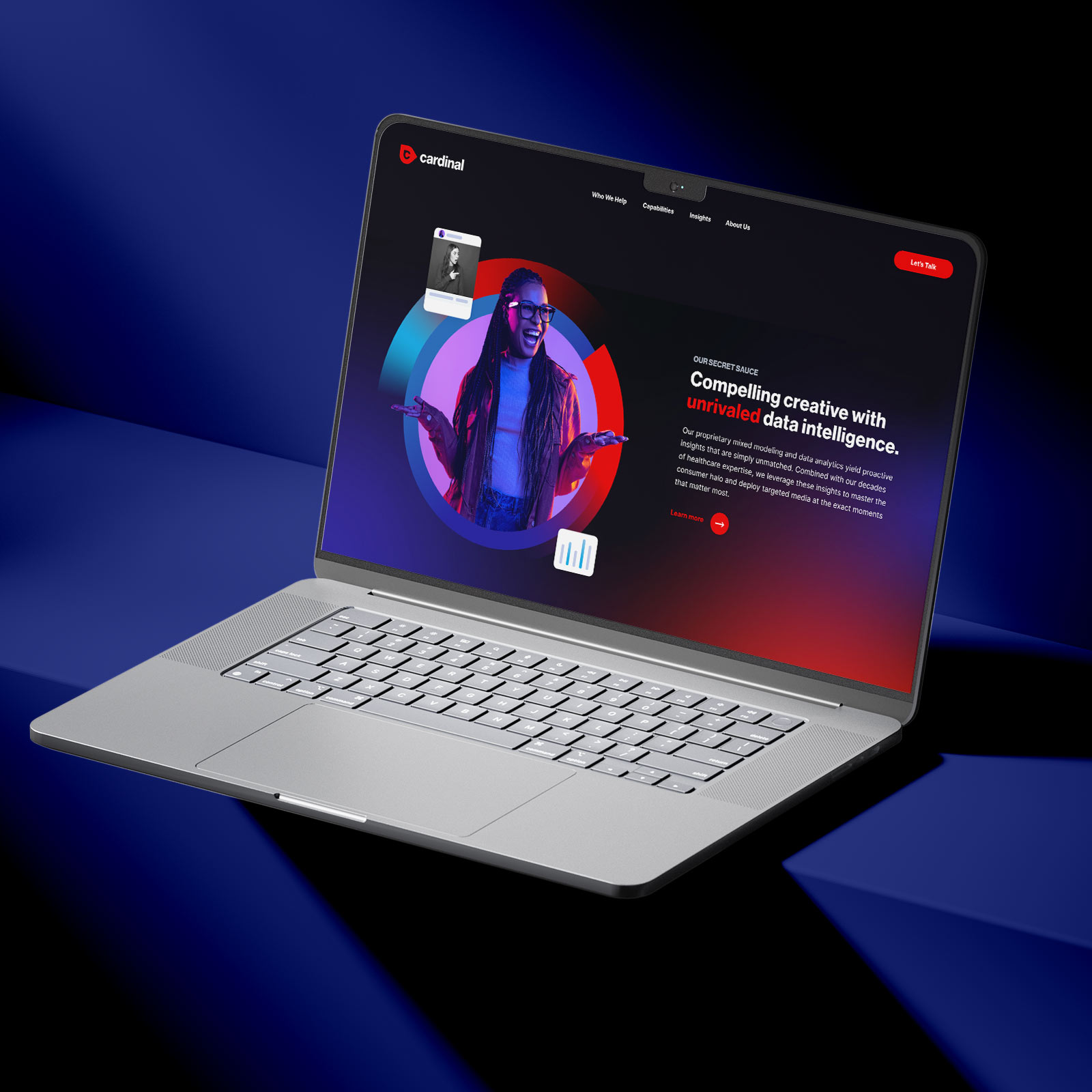 Digital brand and web design system for Cardinal Digital Marketing