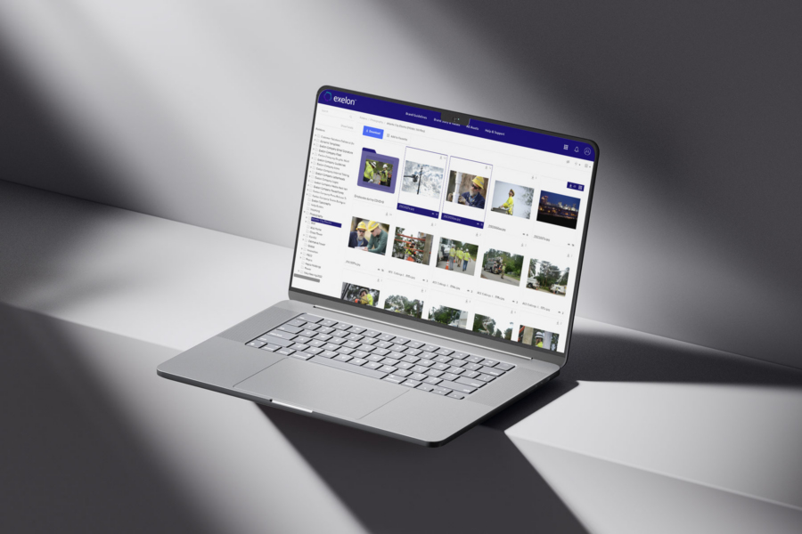 Exelon Brand Hub and Digital Asset Management (DAM) system - asset folder details